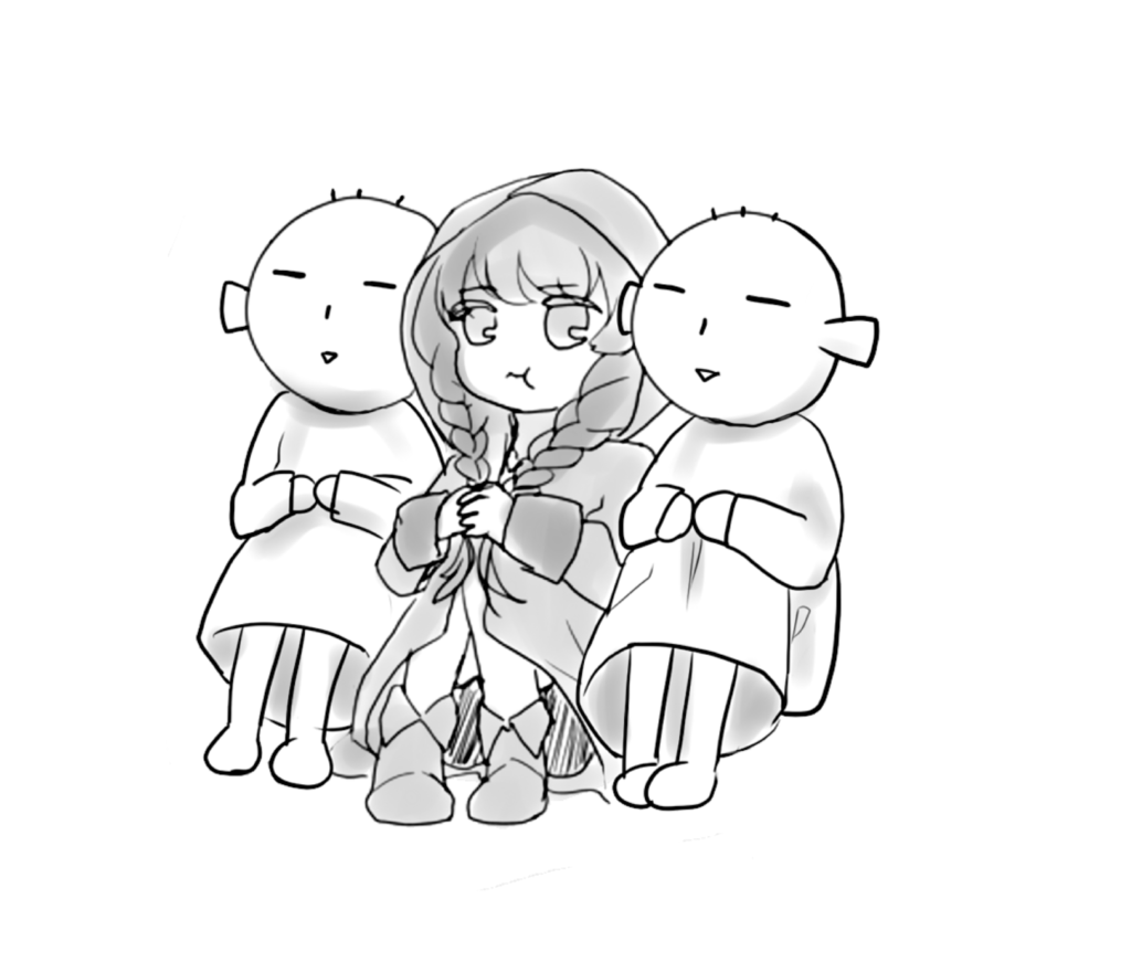 擬人化助動詞「む」_埋もれるむ