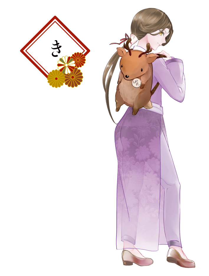 助動詞擬人化「き」_扉絵